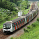 KCR version 1998 to present with a London-like livery. Modified to add doors, permanent EMU-EMU coupling with walk-through gangways, new interiors, new systems, etc. MTR branding adopted in 2007. By Larco - Own work, CC BY-SA 4.0, https://commons.wikimedia.org/w/index.php?curid=4528277